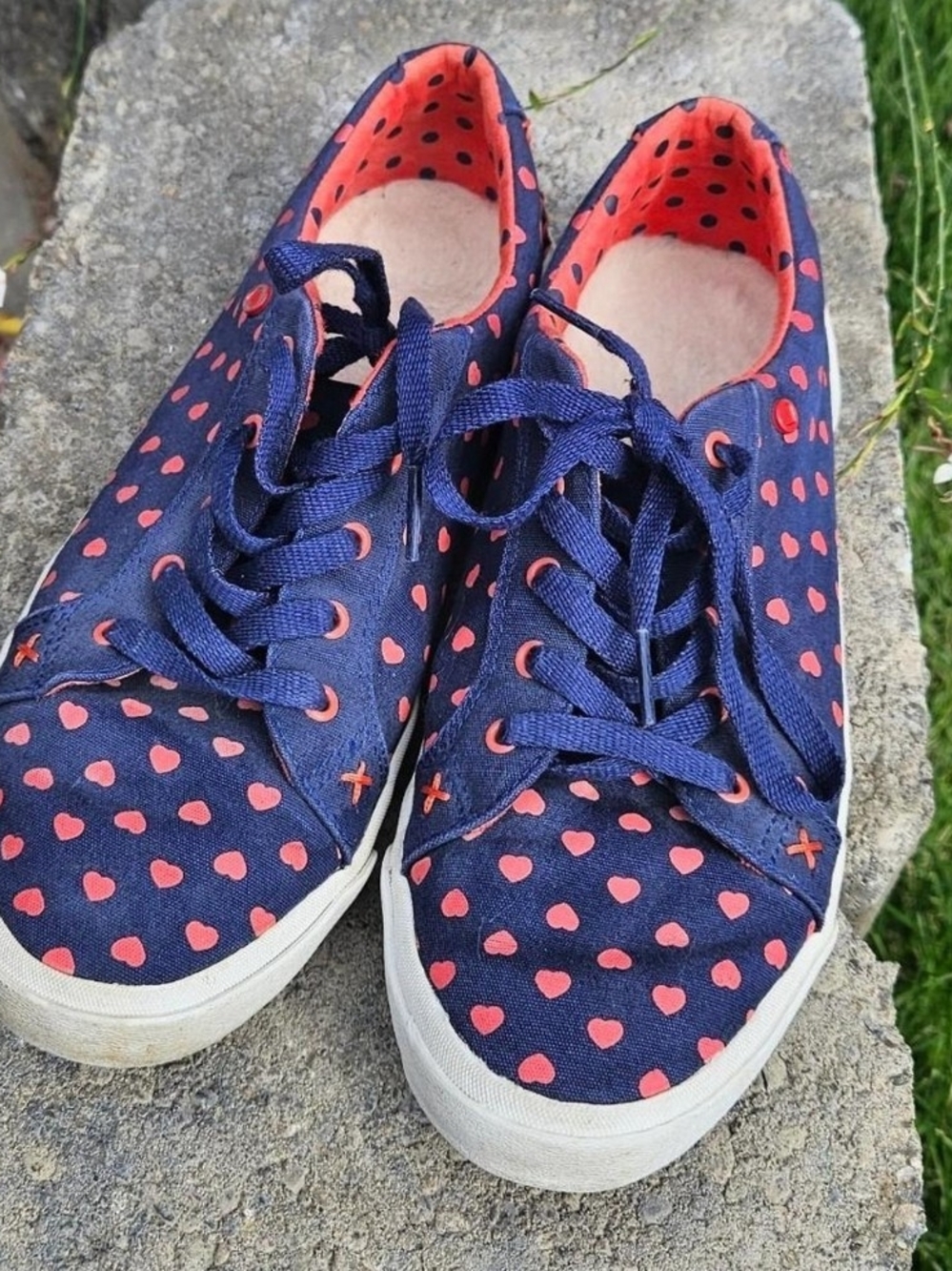 Ugg Blue And Red Sneakers